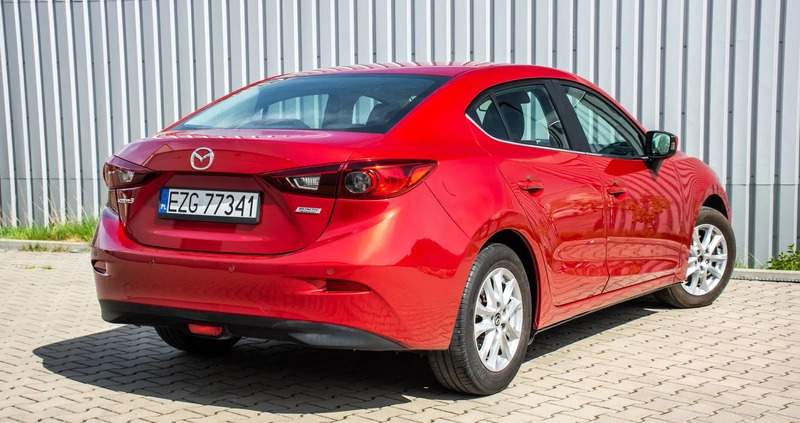 Mazda 3 cena 54900 przebieg: 148100, rok produkcji 2015 z Łódź małe 529